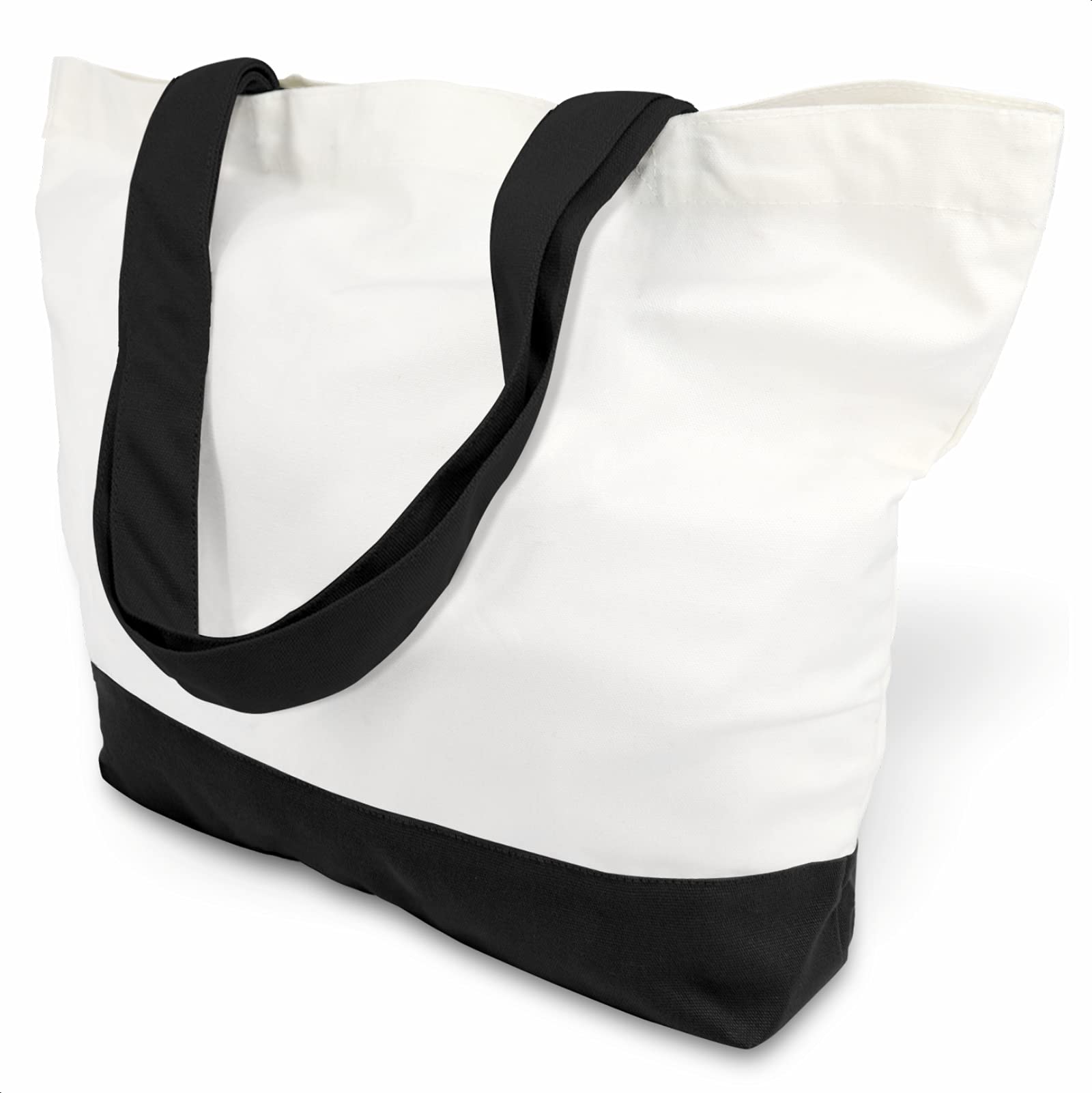Sac fourre-tout bicolore