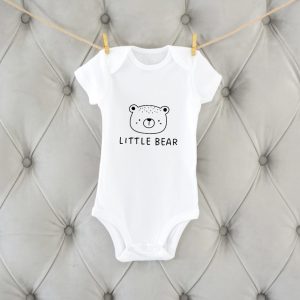 Body bébé coton blanc