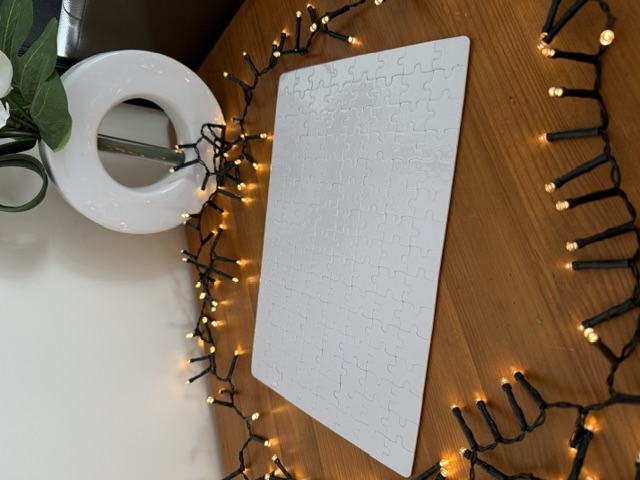 Puzzle blanc 112 pièces