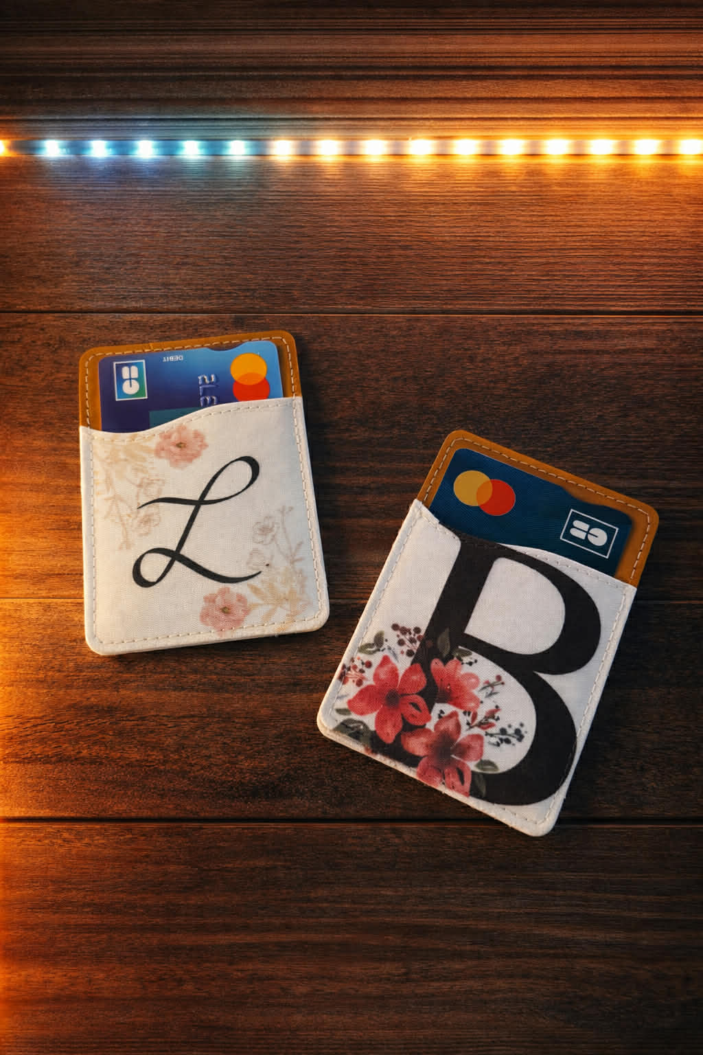 Porte-cartes personnalisés