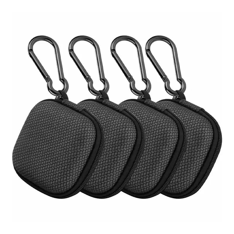 Wholesale Square EVA Earphone Tech Accessory Case | Portable Hardshell Organizer for Earbuds, USB Drives & Charging Cables