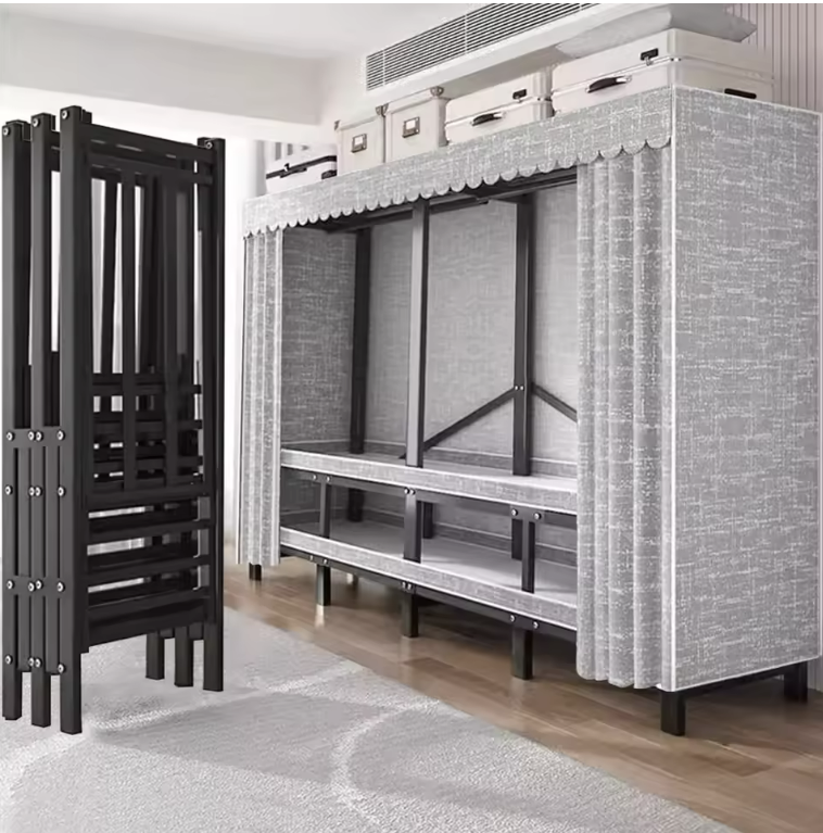 Foldable Steel Frame Wardrobe