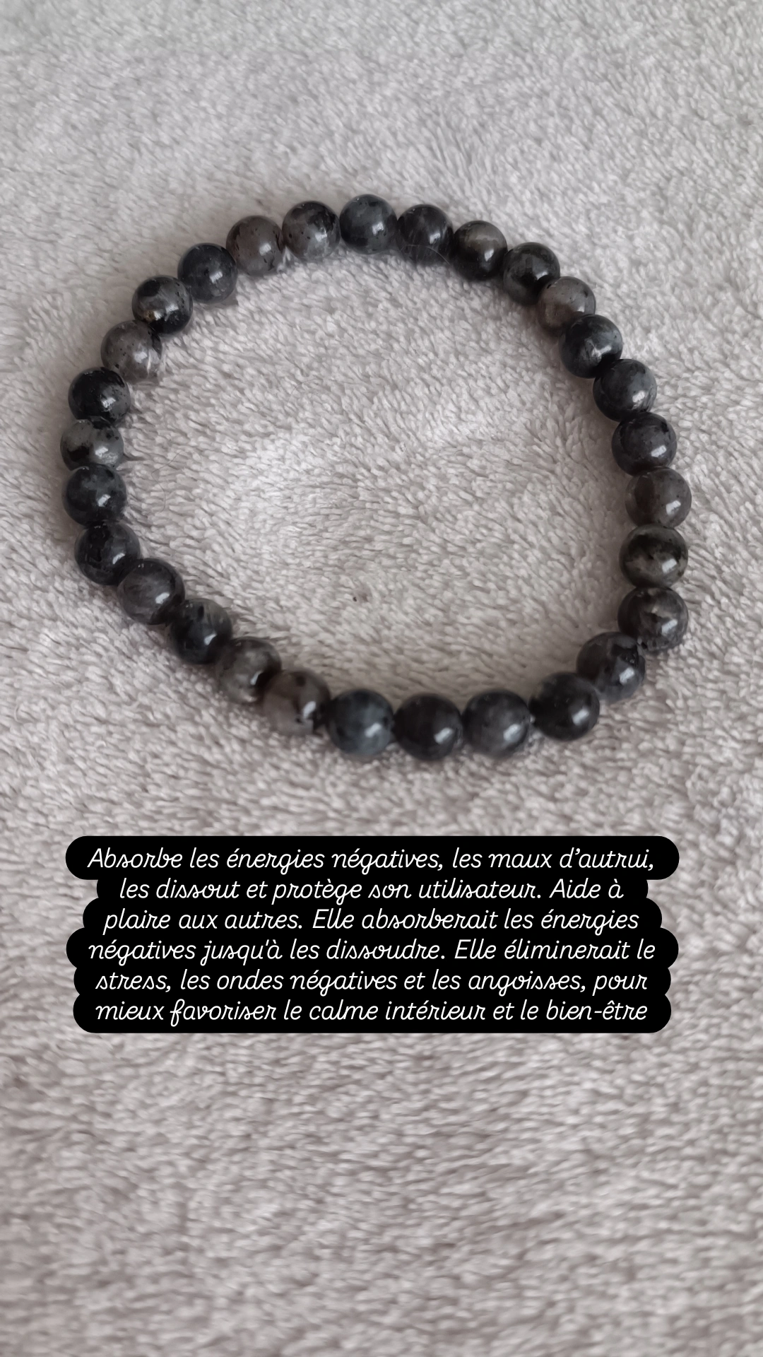 Bracelet labradorite 