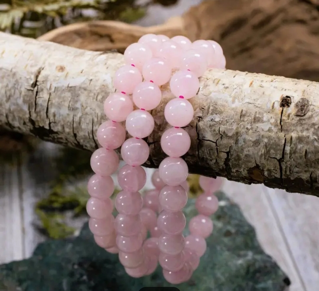 Bracelet quartz rose