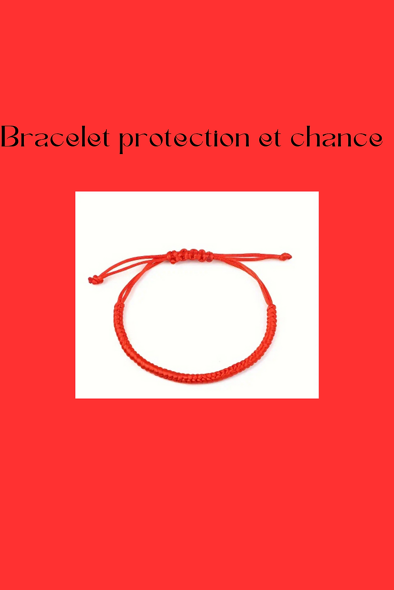 Bracelet protection et chance