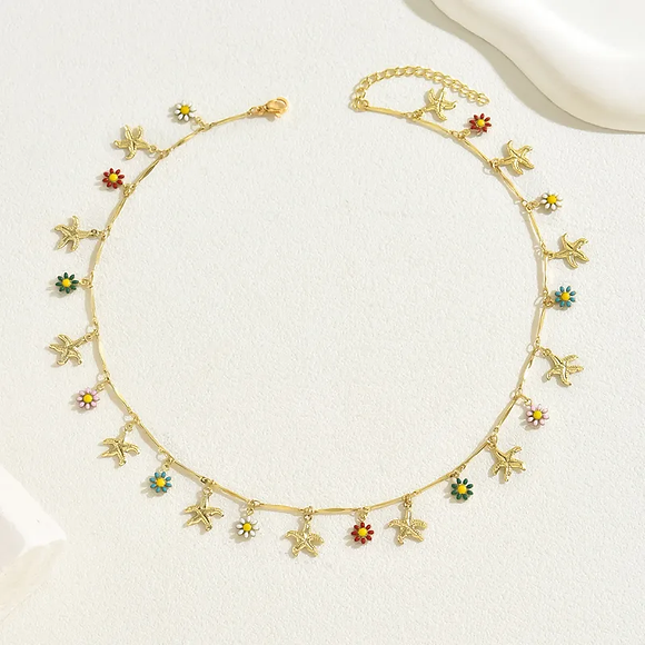 Collier étoile de mer 