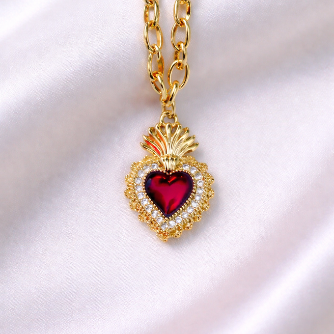 Collier sacré cœur