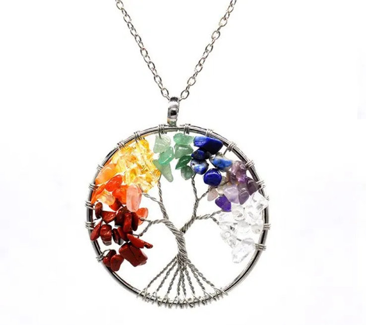Pendentif 7 chakras