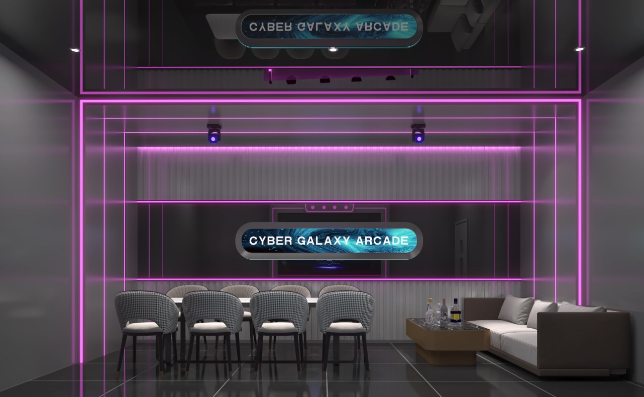 Cyber Galaxy Arcade Room 1