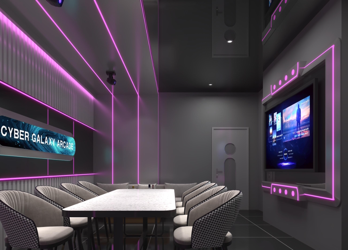 Cyber Galaxy Arcade Room 1