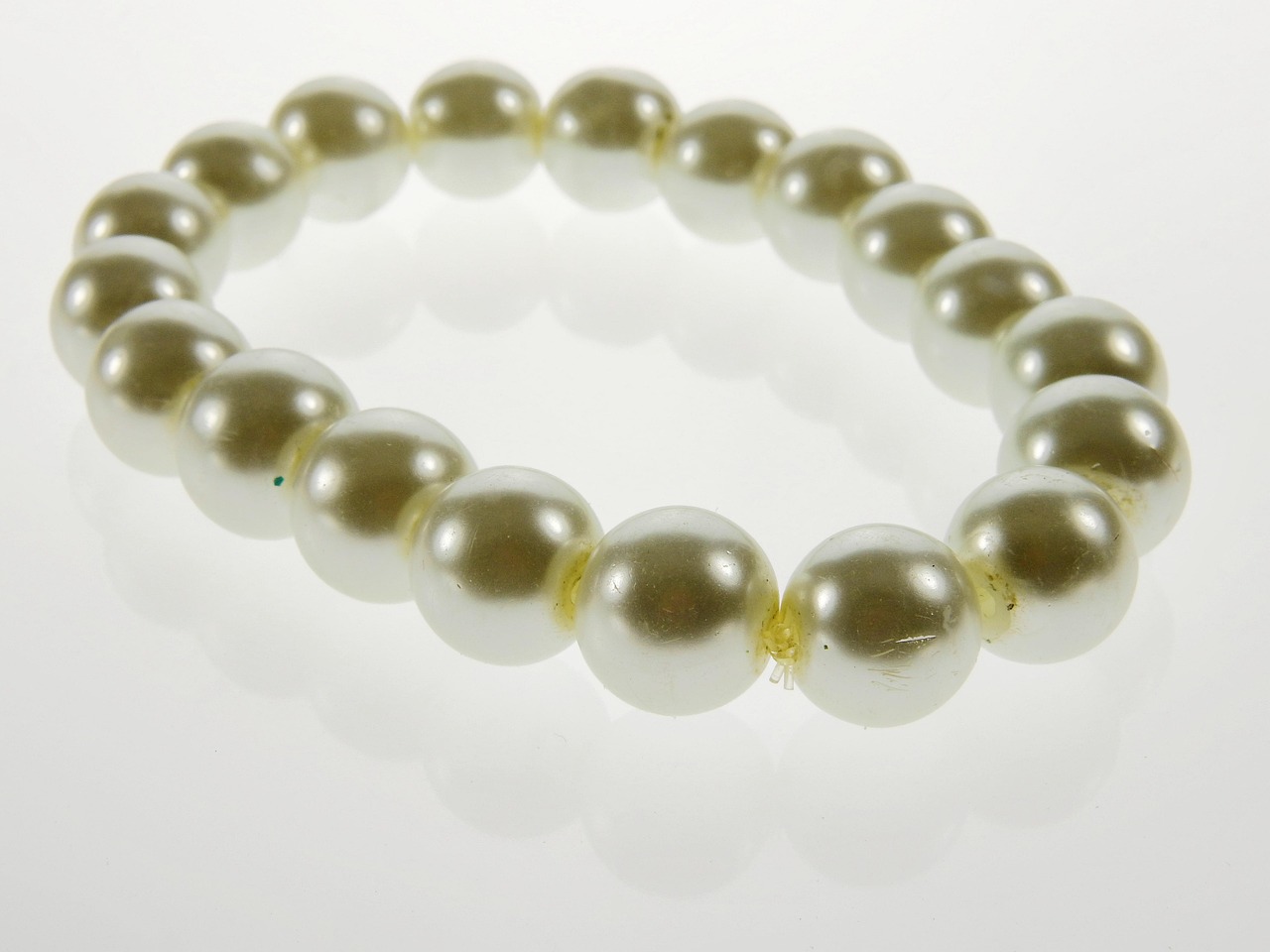 Pulsera Perla Tierra Dorada