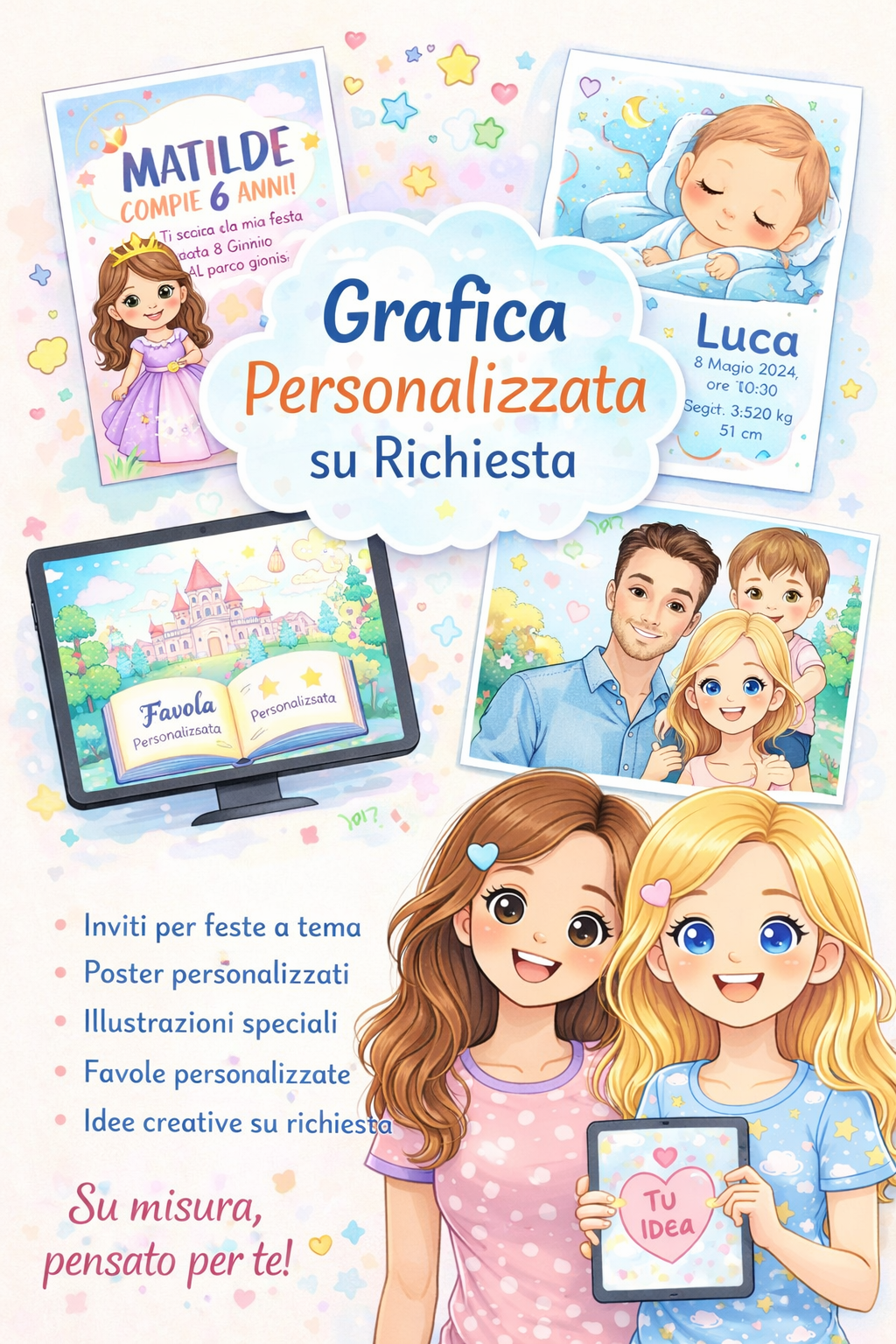 Grafica Personalizzata su Richiesta