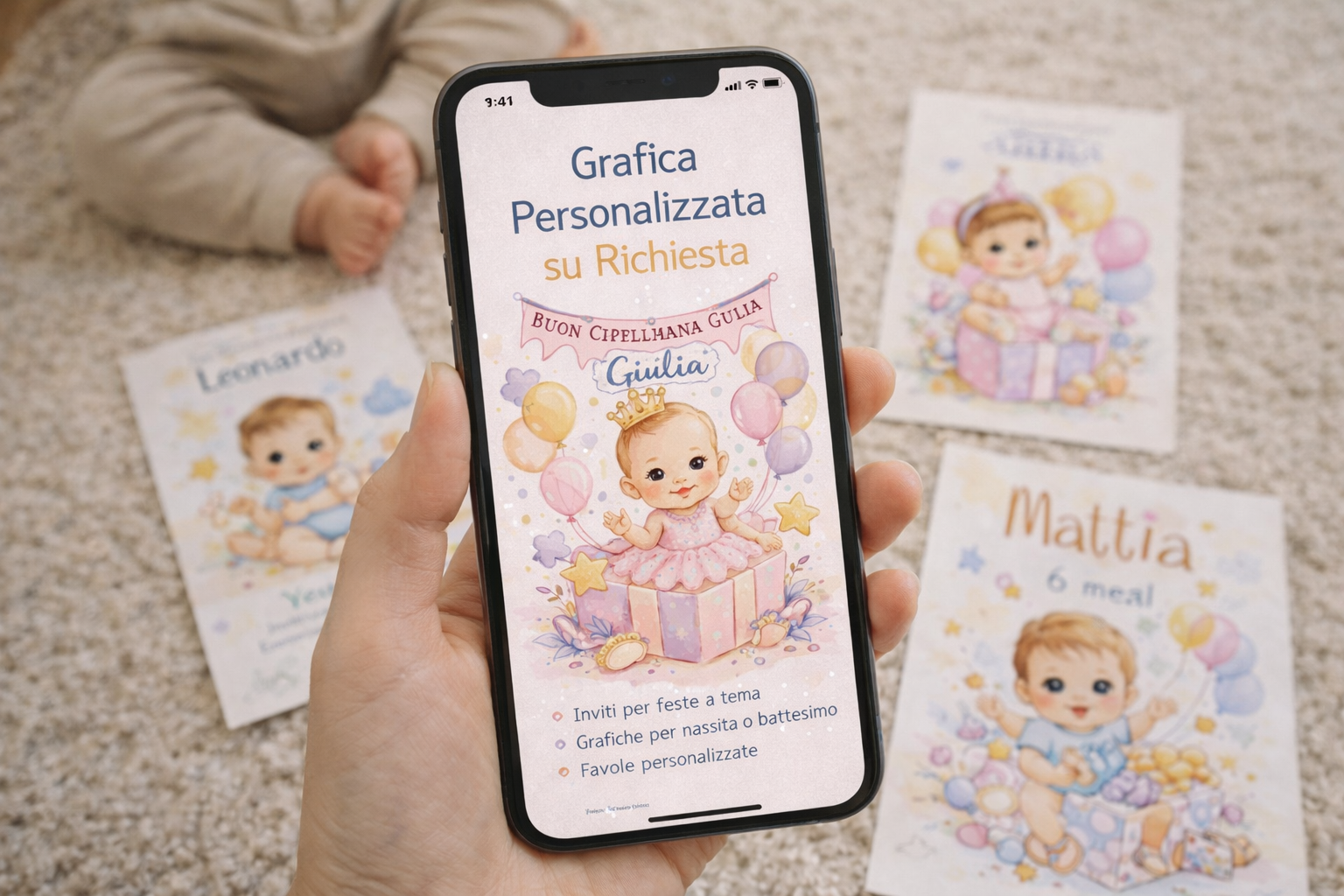 Grafica Personalizzata su Richiesta