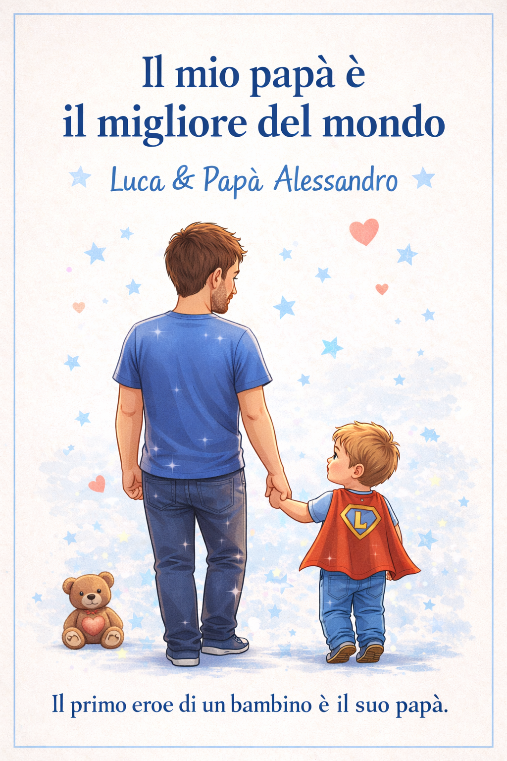 Poster Personalizzato – Il Mio Papà Speciale