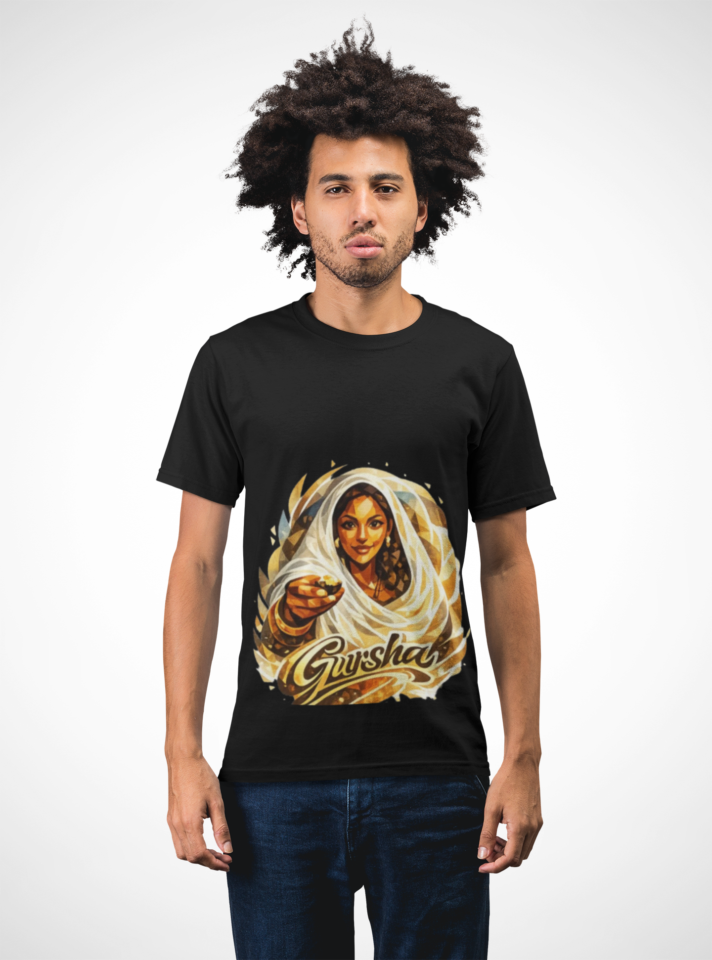 Habesha Gursha Offering Design T-Shirt | Habeshan Culture