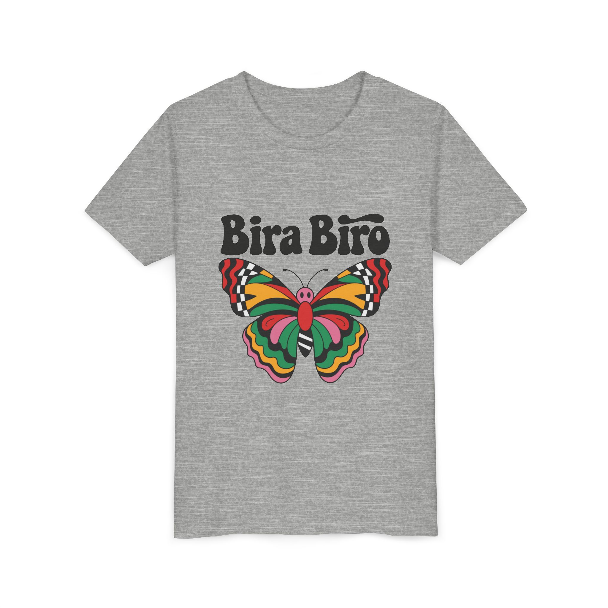 Bira Biro Colorful Butterfly Youth Tee | Habeshan Kids Shirt