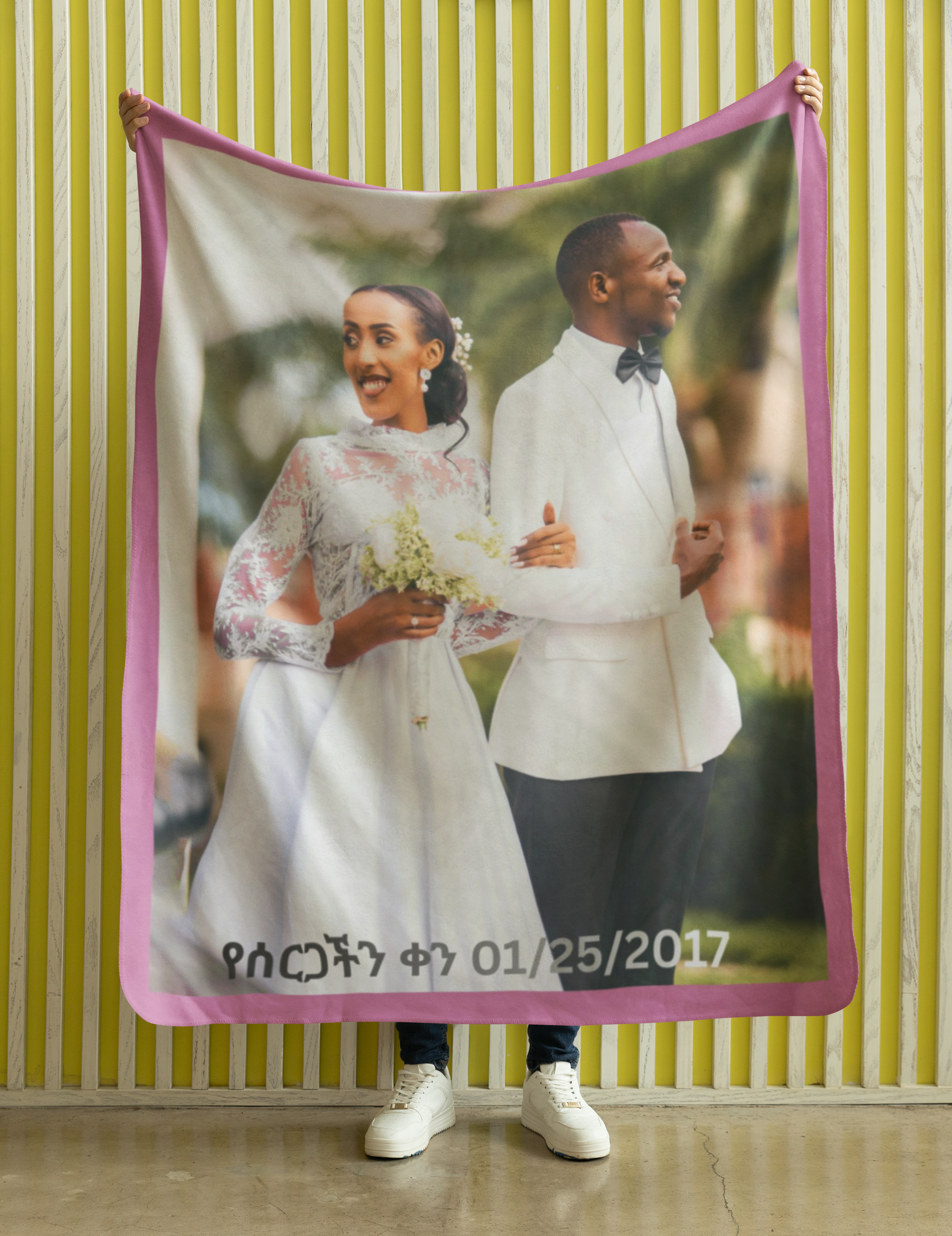 Custom Photo/Text Blanket