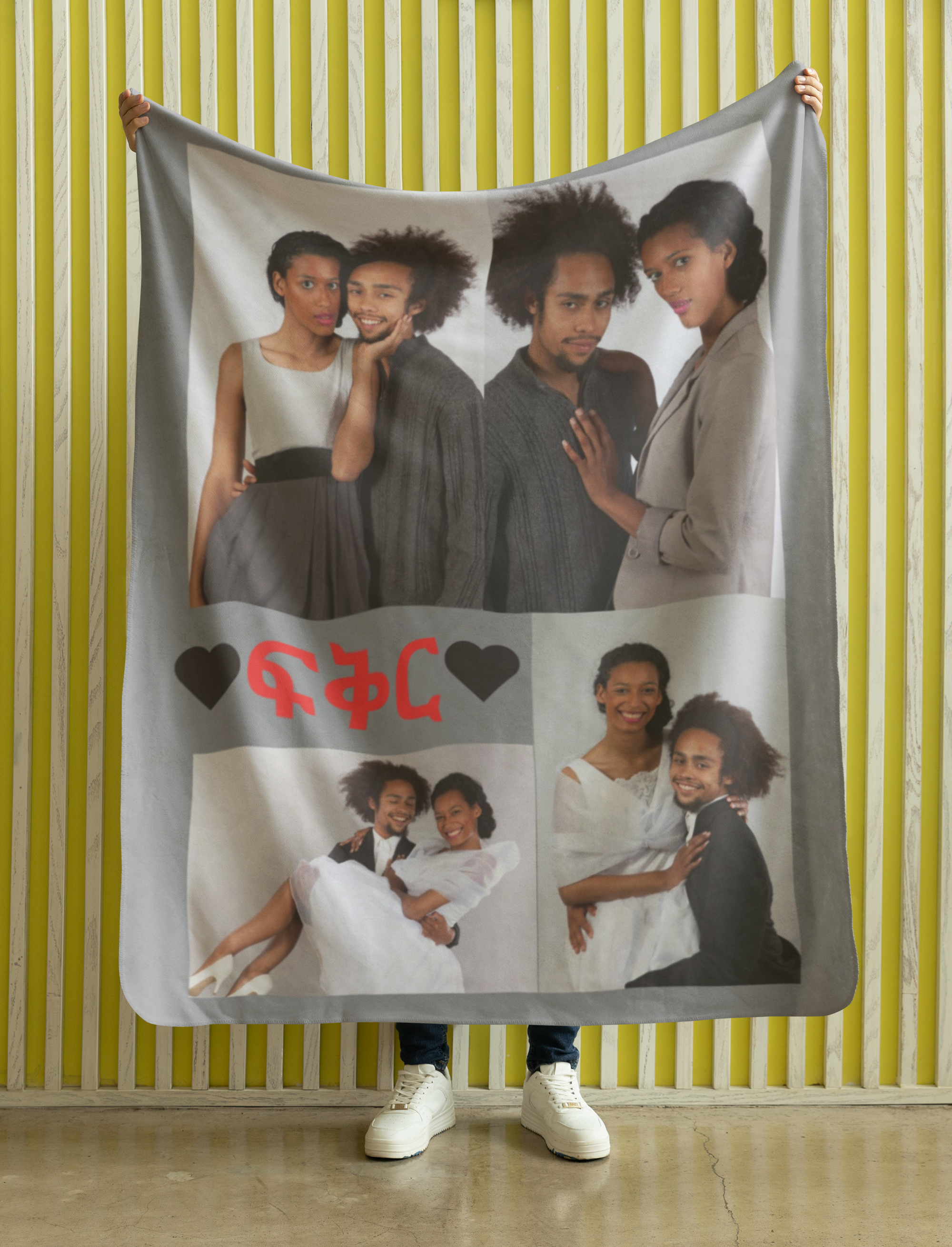 Custom Photo/Text Blanket