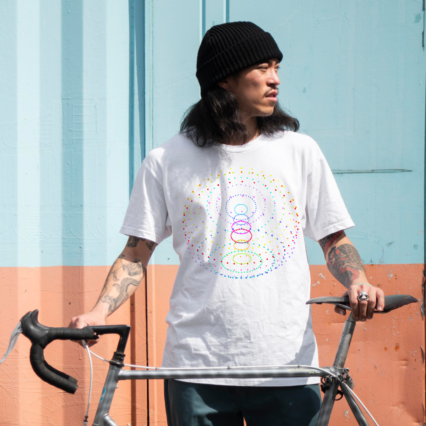 Fractal Dot Pattern T-Shirt