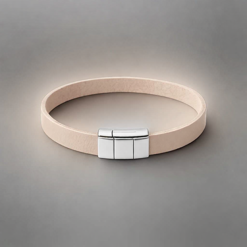 Bracelet Cuir "Sable"