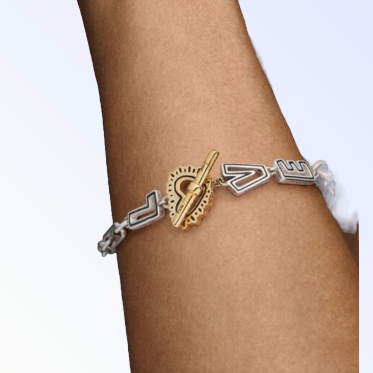 Pandora Keith Haring™ x Pandora Two-tone Love Links Bracelet 