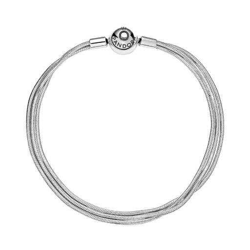 Pandora Moments Multi Snake Chain Bracelet