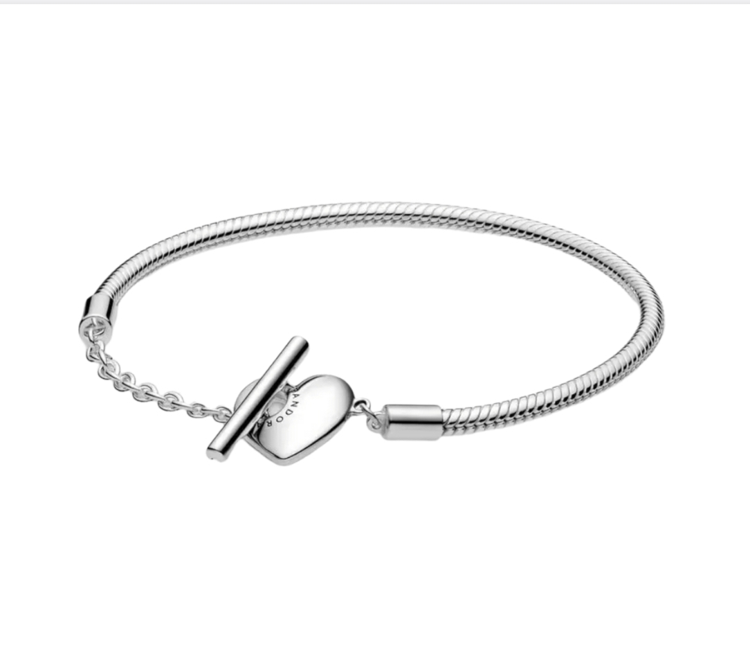 Pandora Heart T-Bar Bracelet