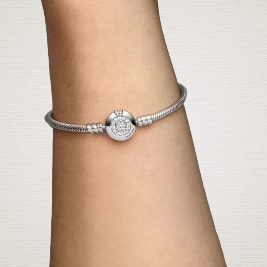 Pandora Moments Spracklin Snake Chain Bracelet