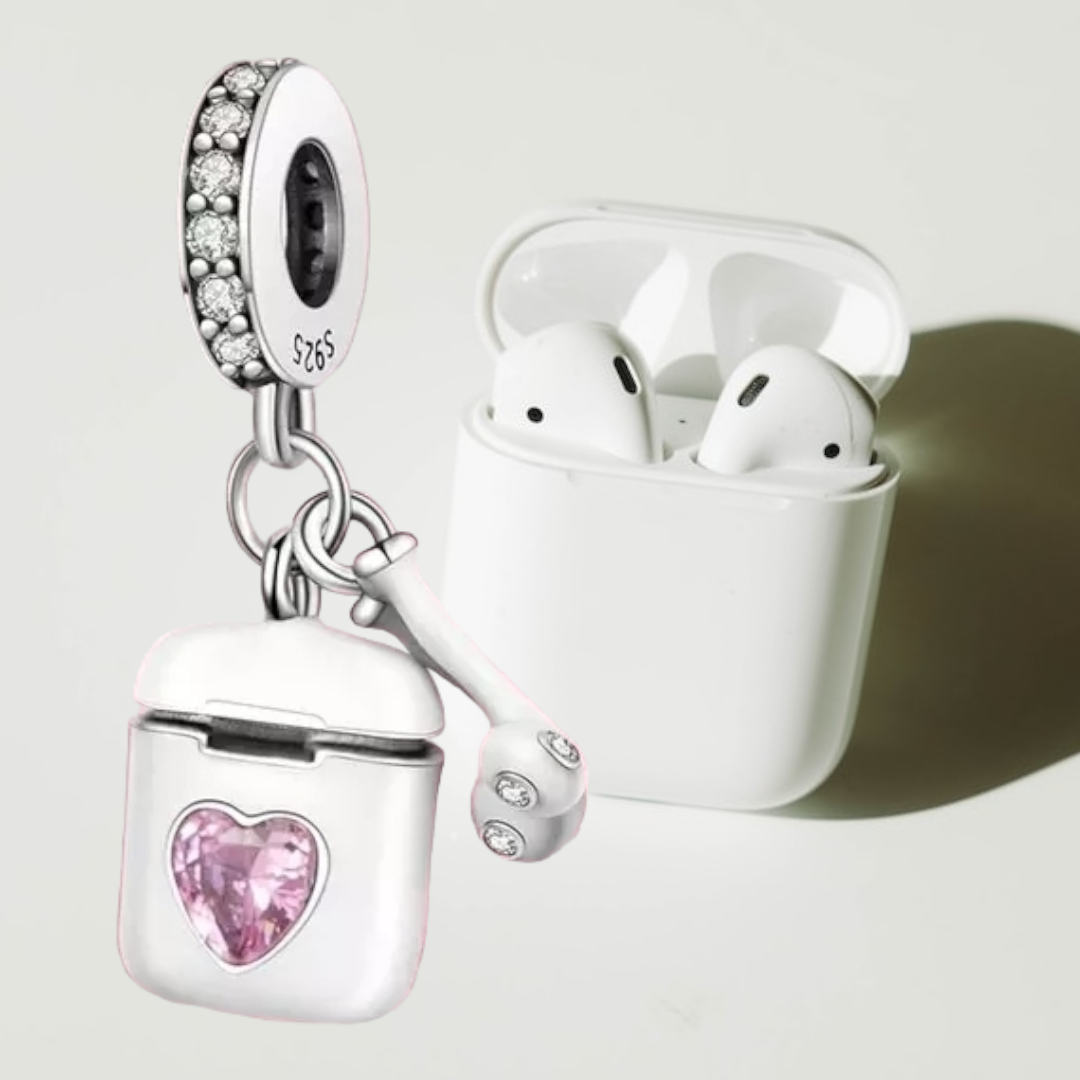 AirPods Charm Pendant Stainless Silver 925 