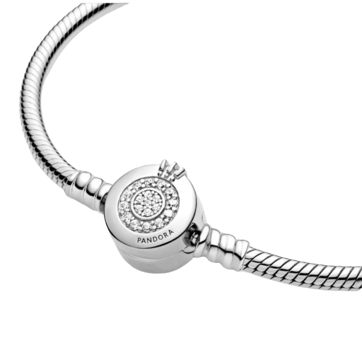 Pandora Moments Spracklin Snake Chain Bracelet