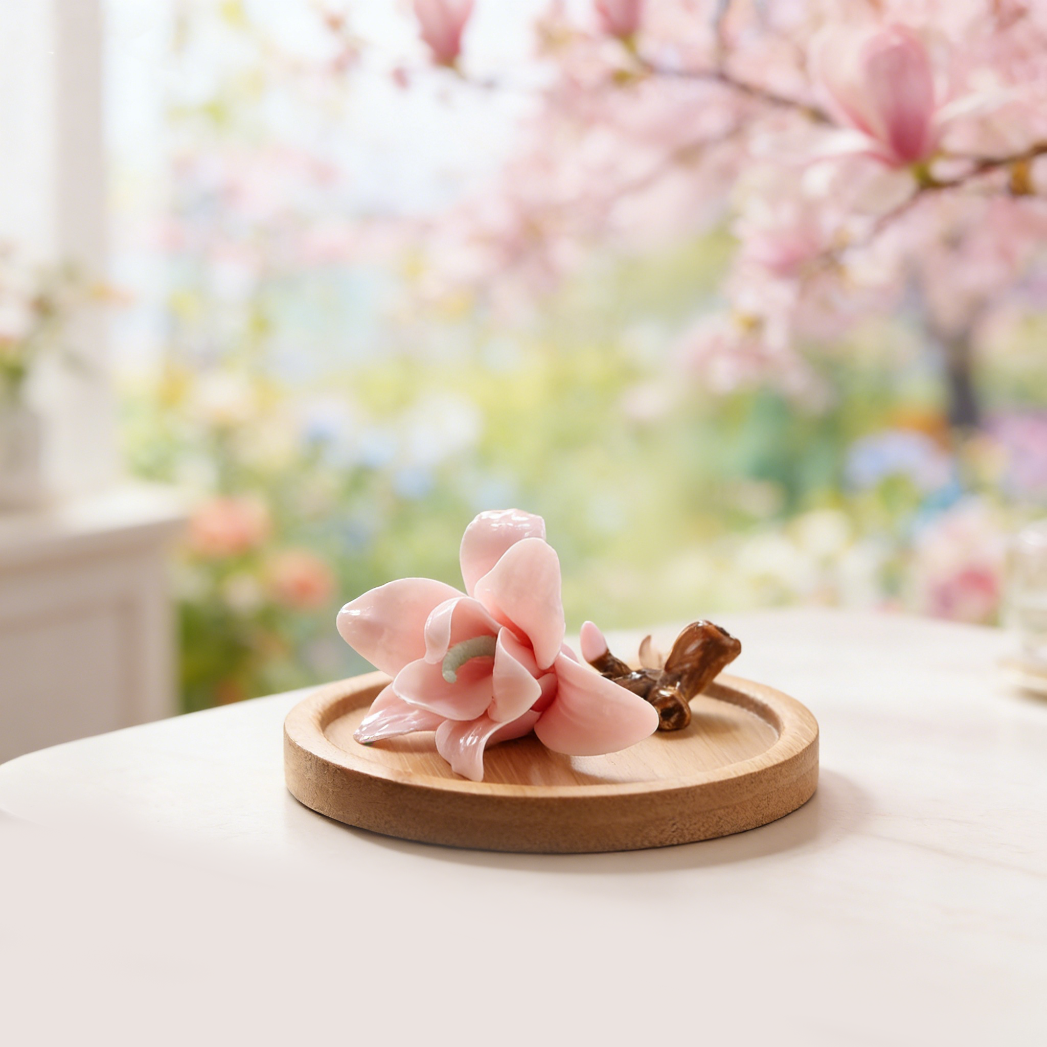 Porcelain Magnolia Flower