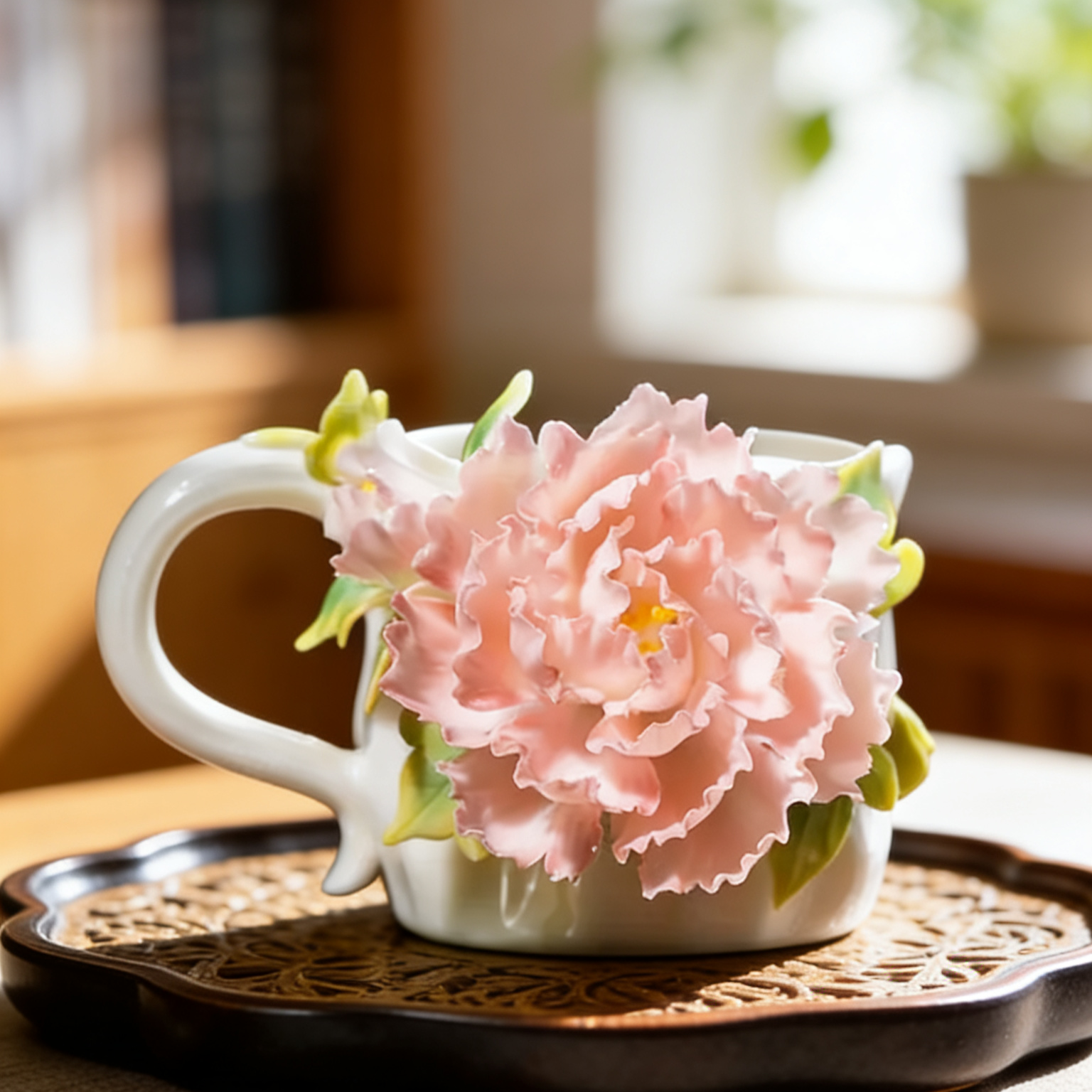 Mini Teacup Flower Vase