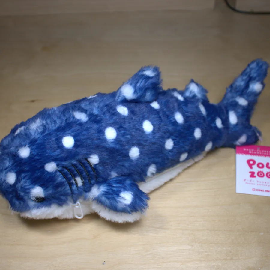 King Jim Pouzoo Animal Cushion Case - Whale Shark (Jinbeezame)