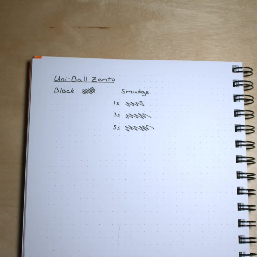 Uni ZENTO Standard Ballpoint Pen 0.7mm