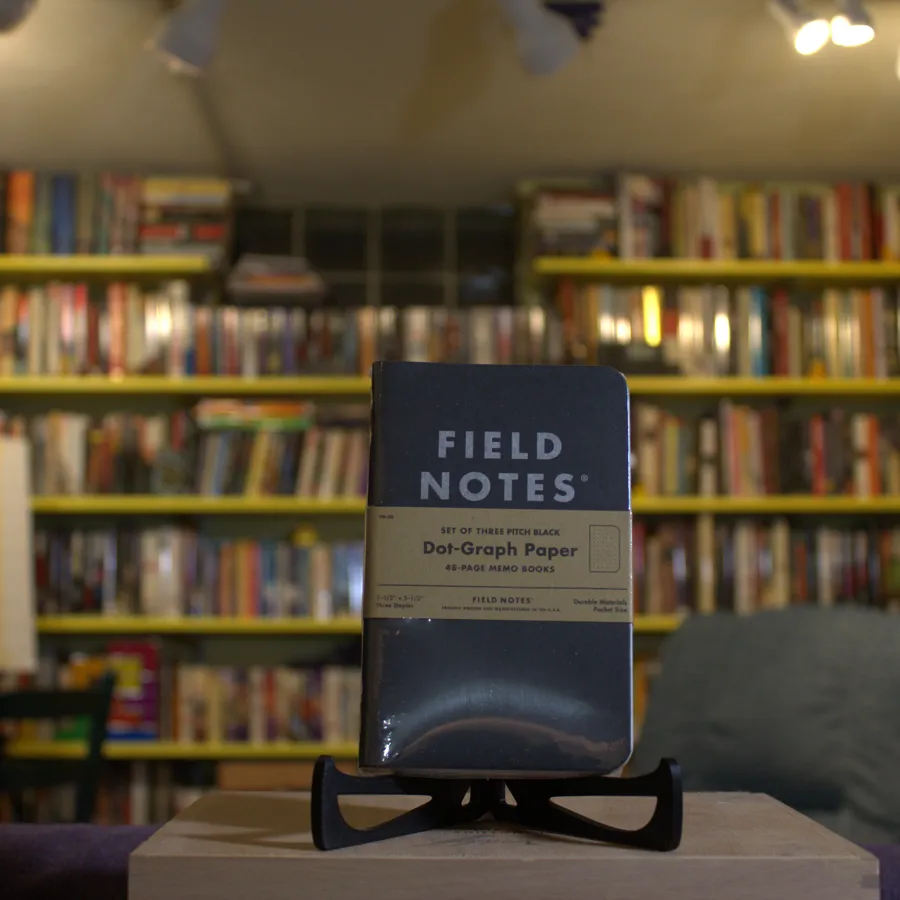 Field Notes Pitch Black Memo Notebook