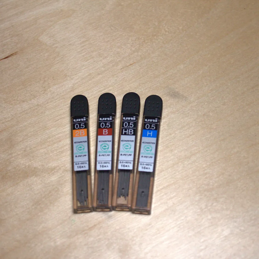 Uni Ecowriter Mechanical Pencil Refill - 0.5 mm