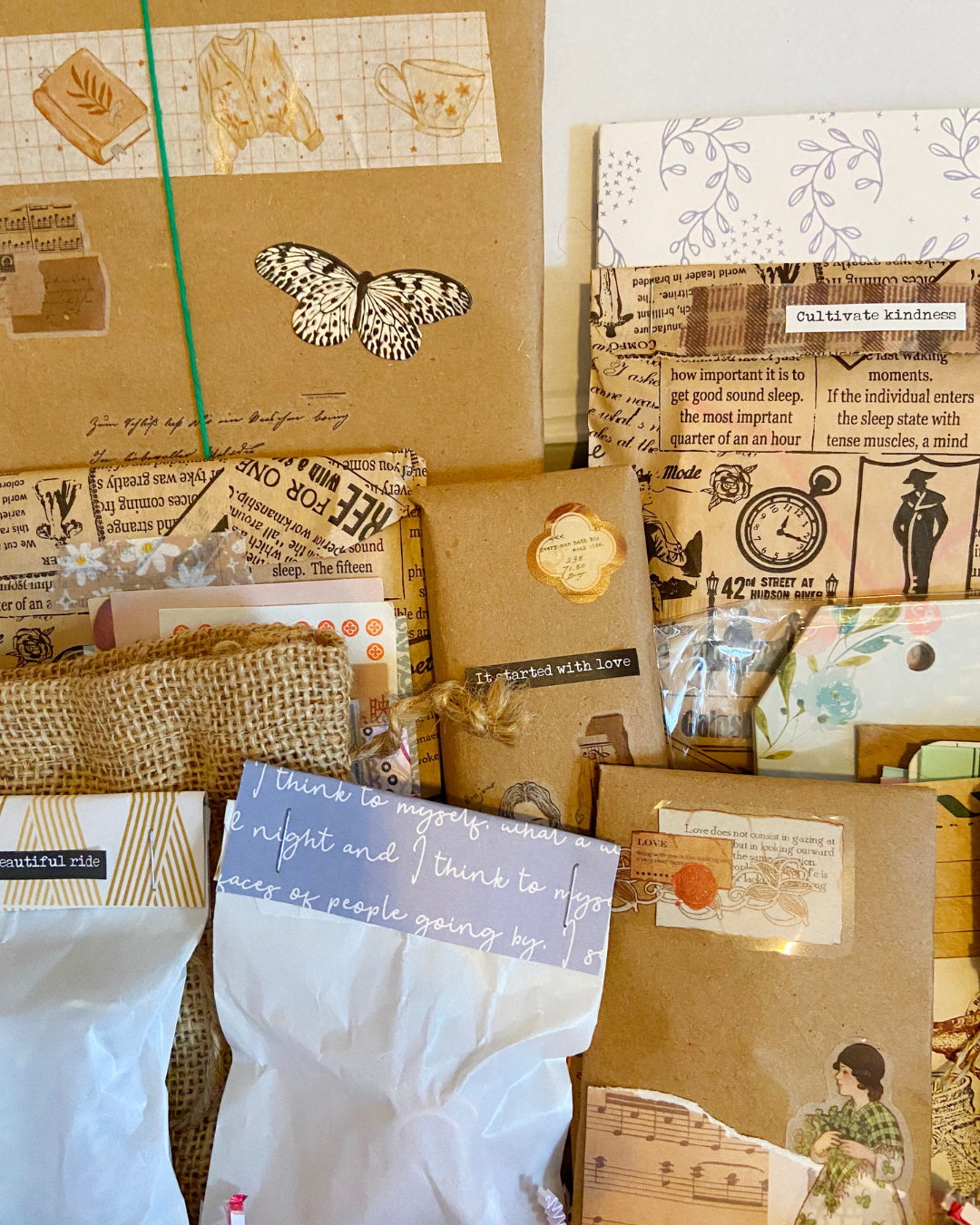 Vintage Aesthetic Mystery Box Over 80 pieces