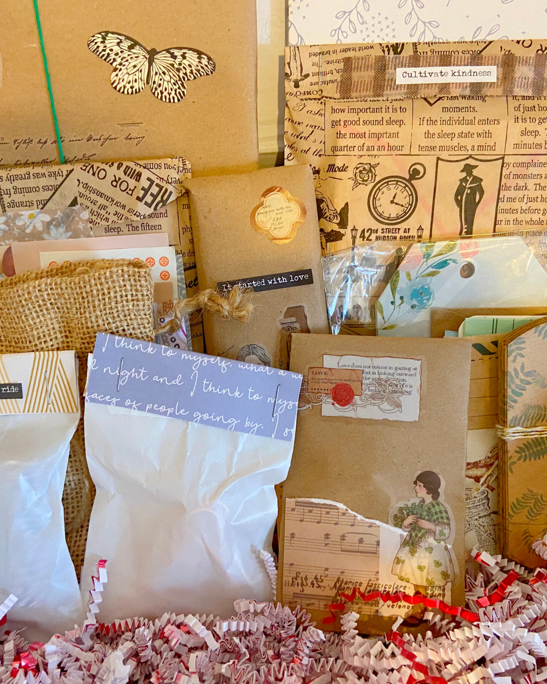 Vintage Aesthetic Mystery Box Over 80 pieces