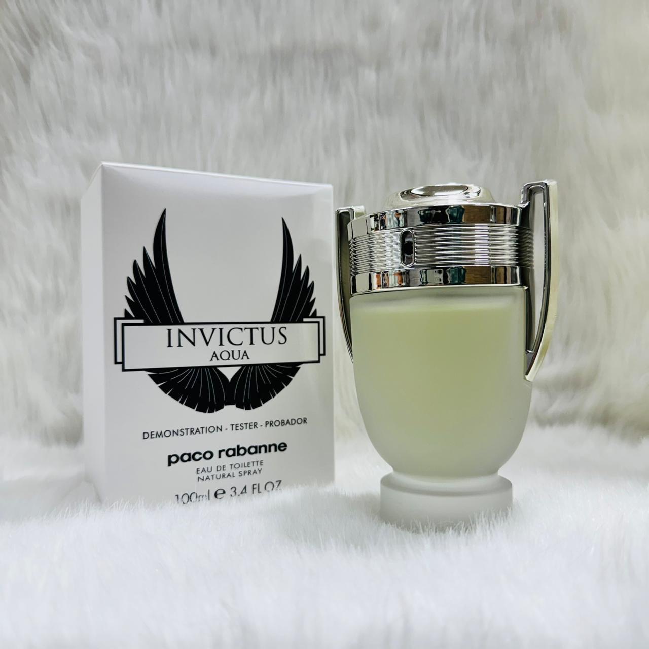 Invictus Aqua Eau de Toilette Tester 100ML for Men