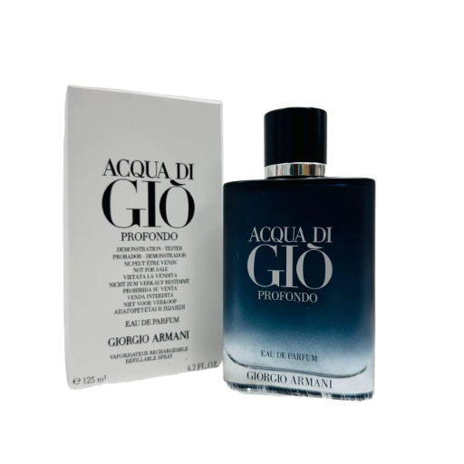 Acqua Di Giò Profondo Eau de Parfum Tester 125ML for Men