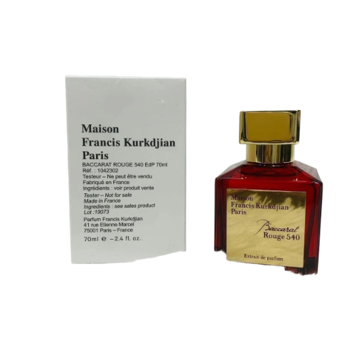 Baccarat Rouge 540 Extrait de Parfum Tester 70ML for Unisex