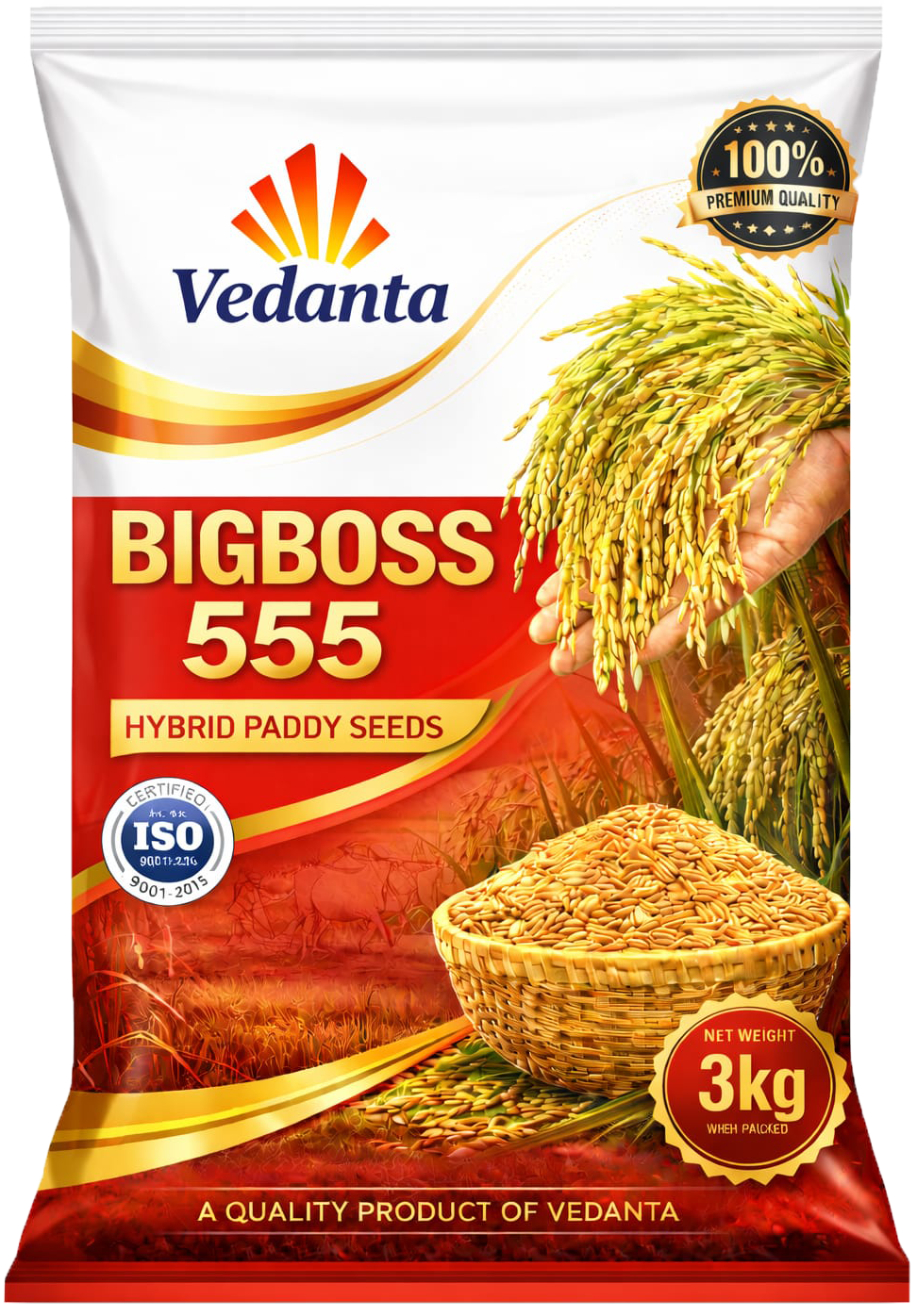 BigBoss 555 Hybrid Paddy Seeds