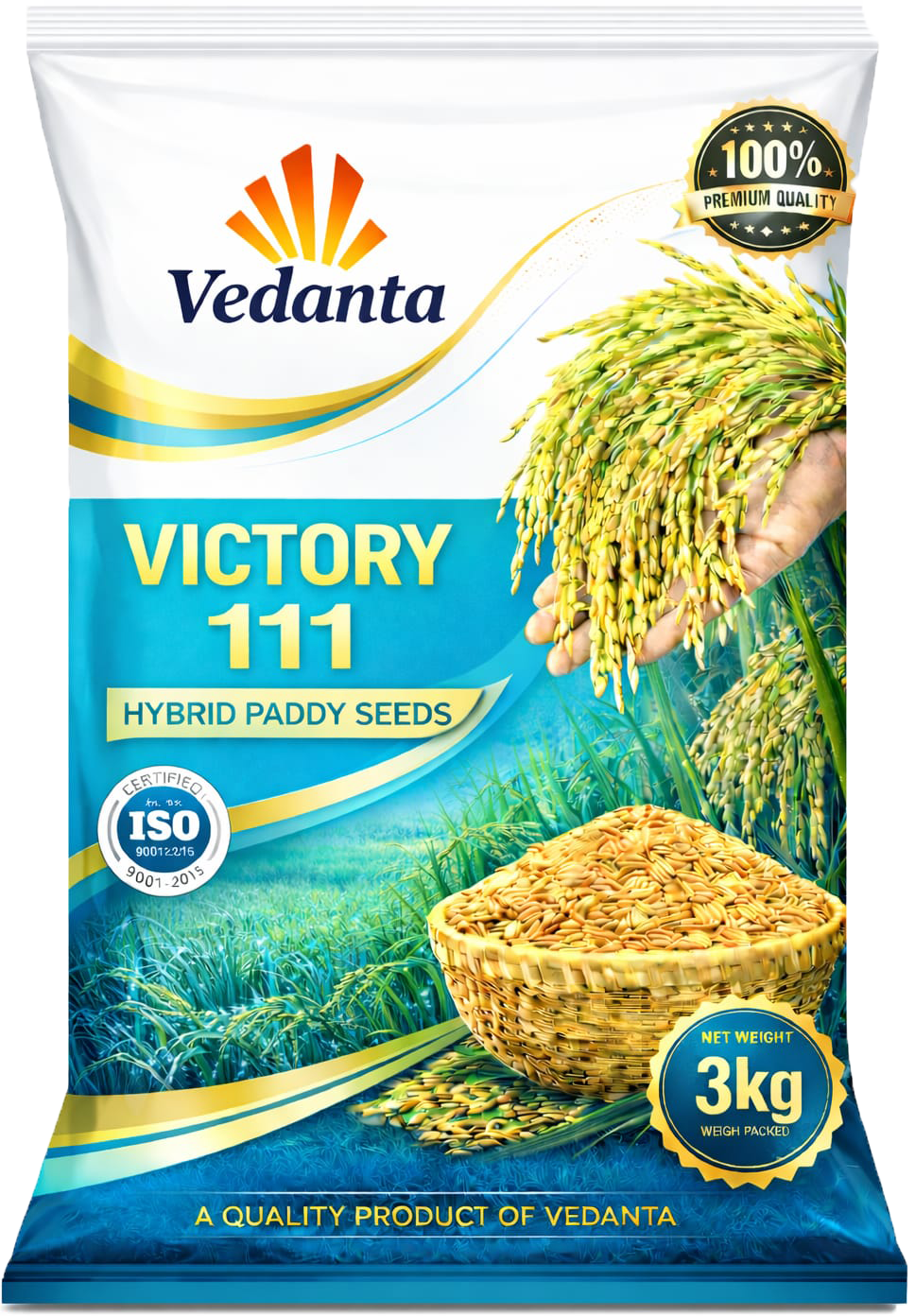 Victory 111 Hybrid Paddy Seeds