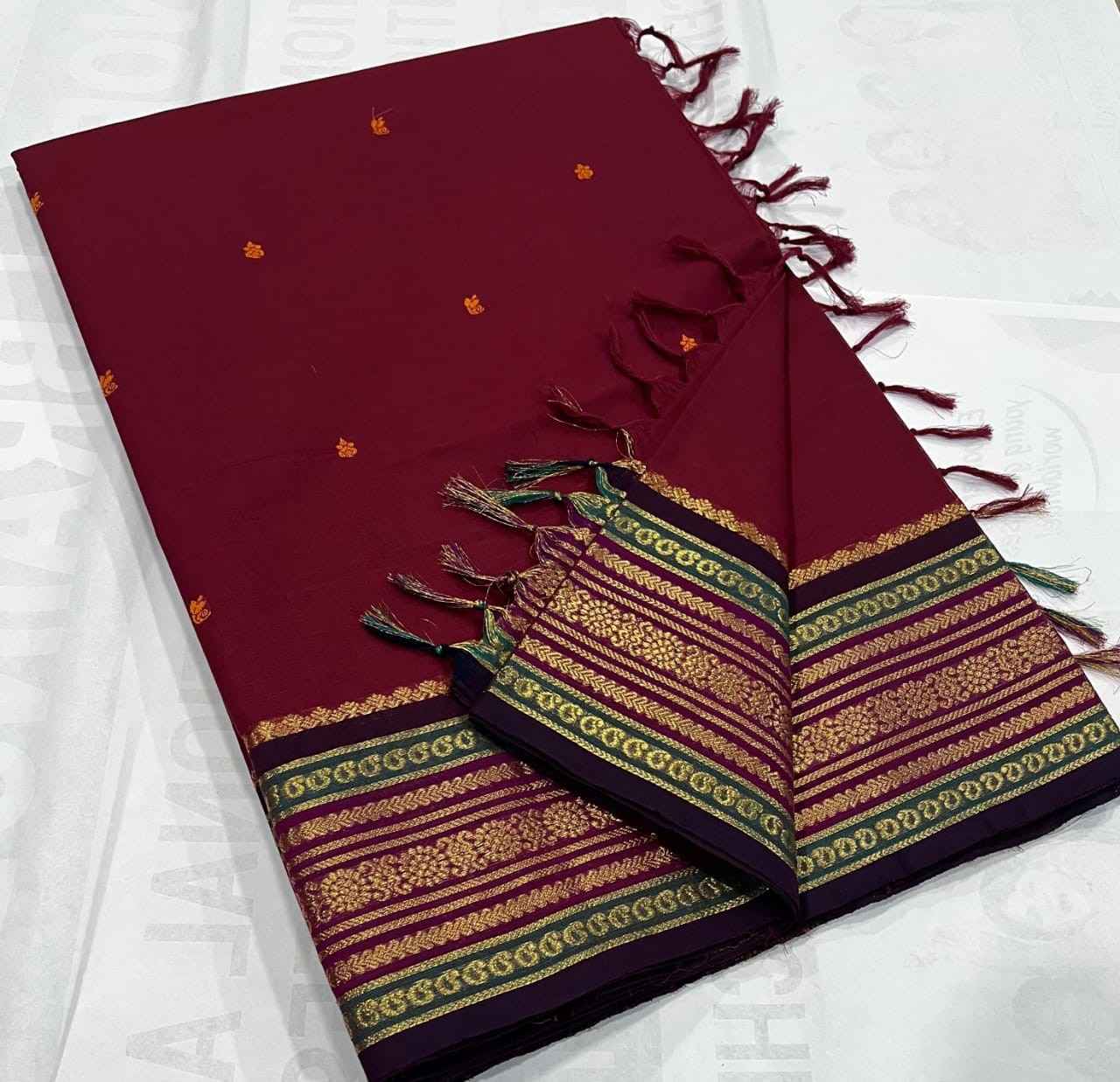  Traditional Cotton Saree
