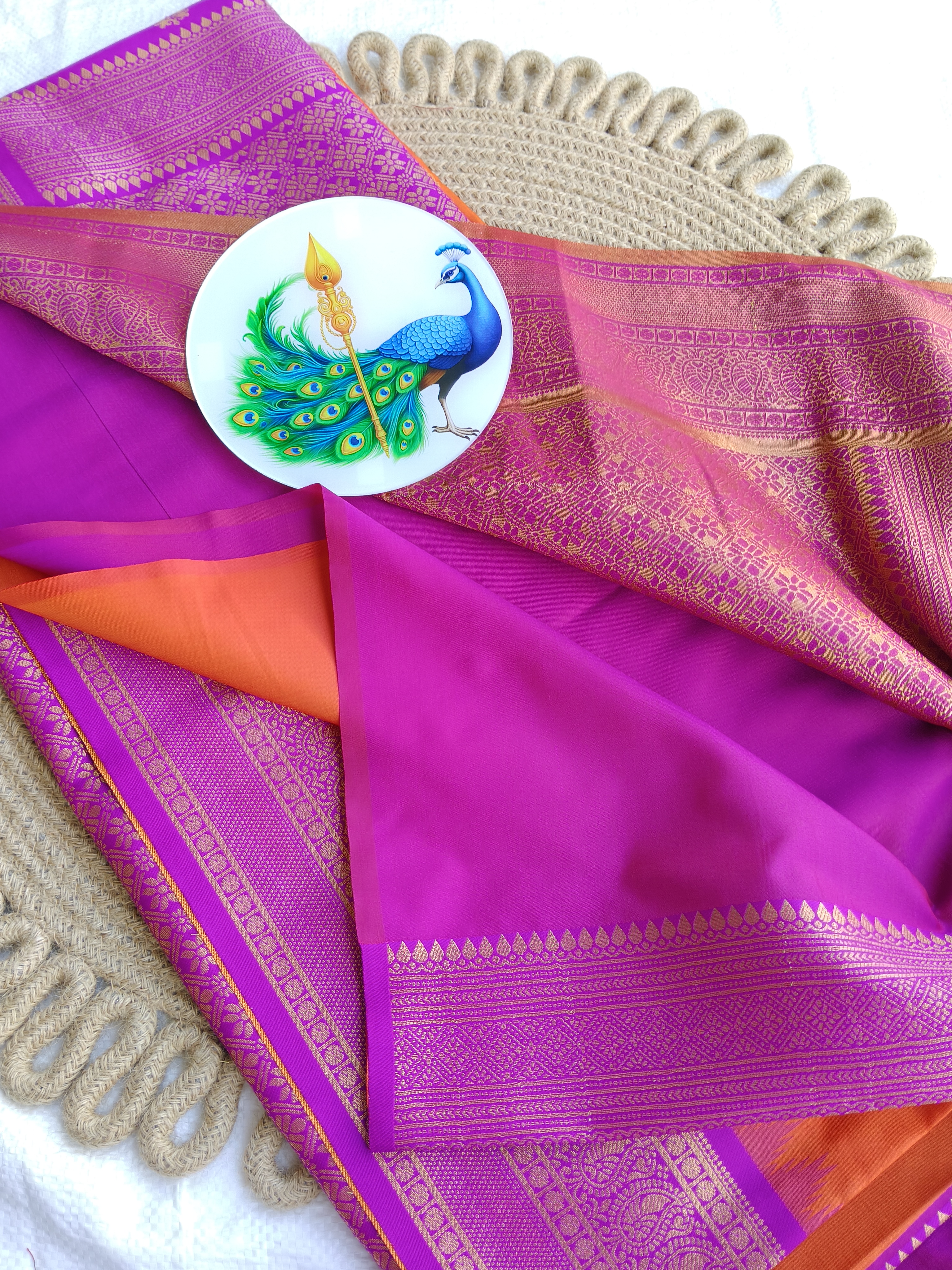 Traditional kanchi soft Silk Saree