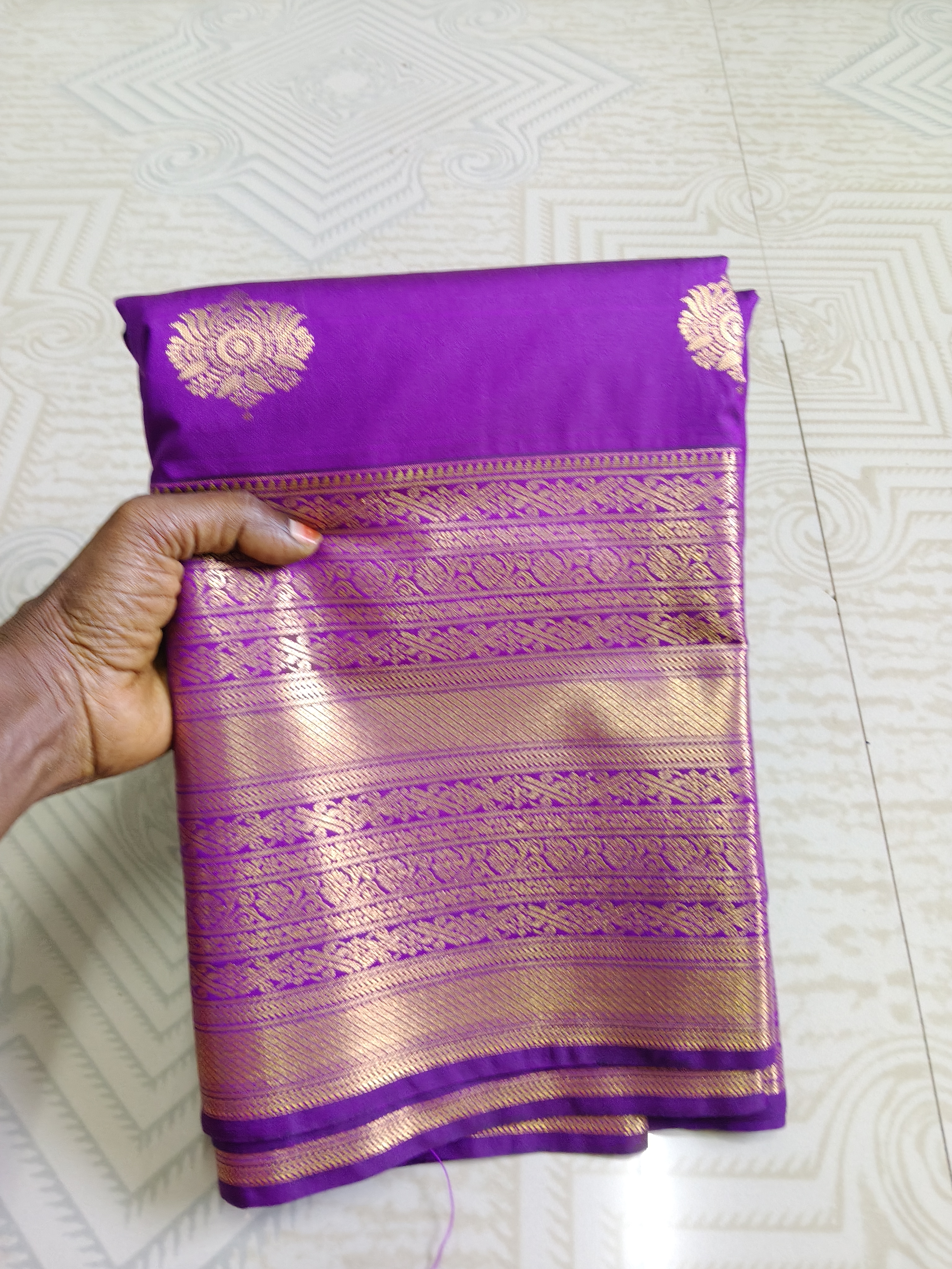 Kanjivaram Semi Silk Saree
