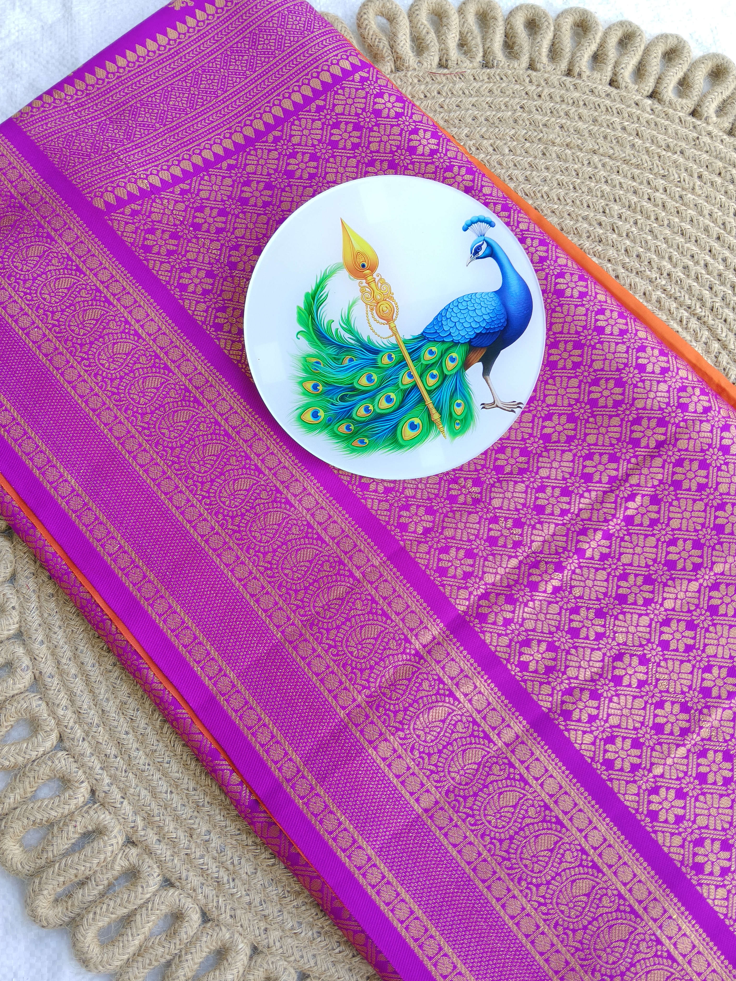 Traditional kanchi soft Silk Saree