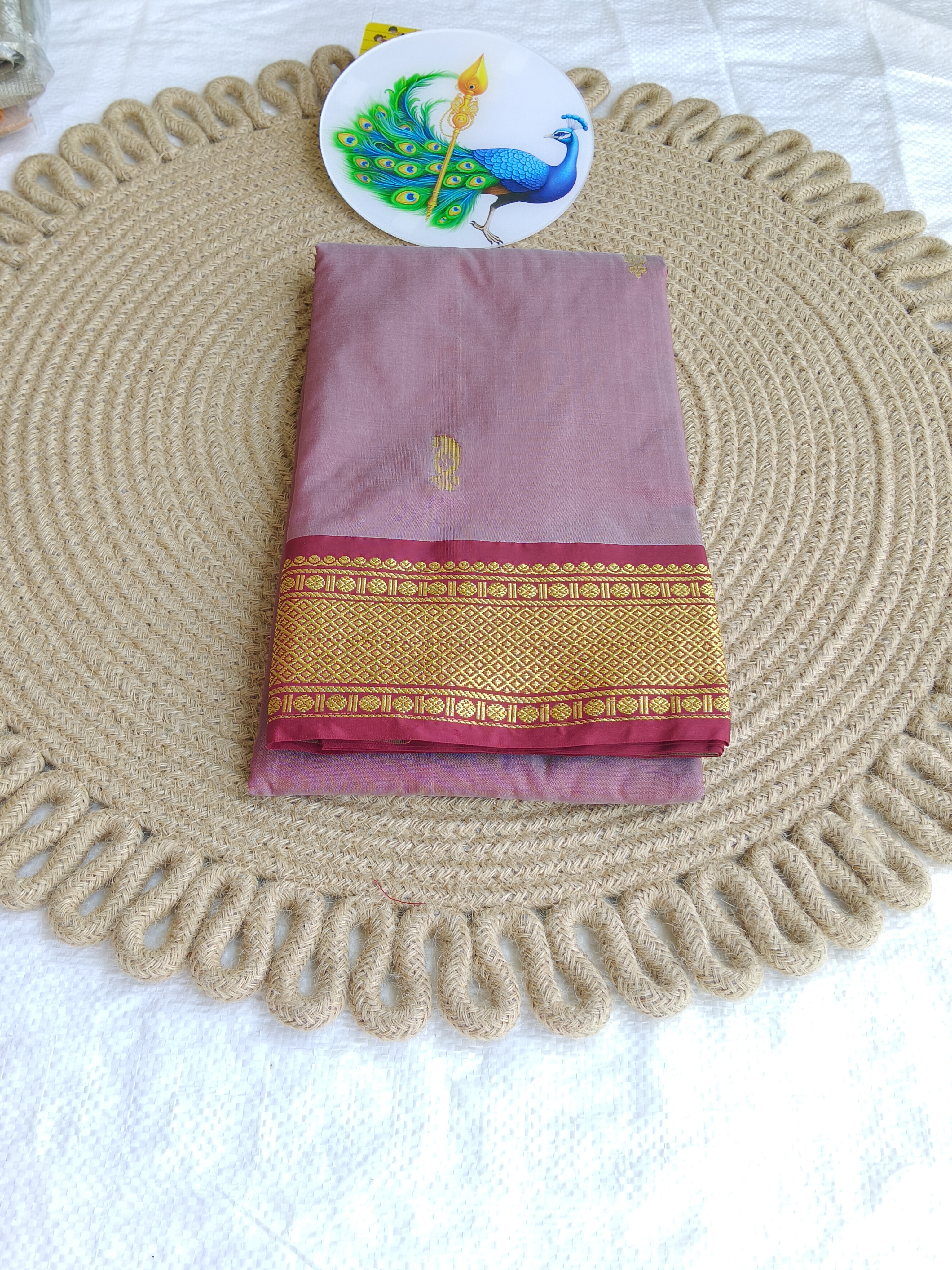 Traditional Arani semi Silk Saree