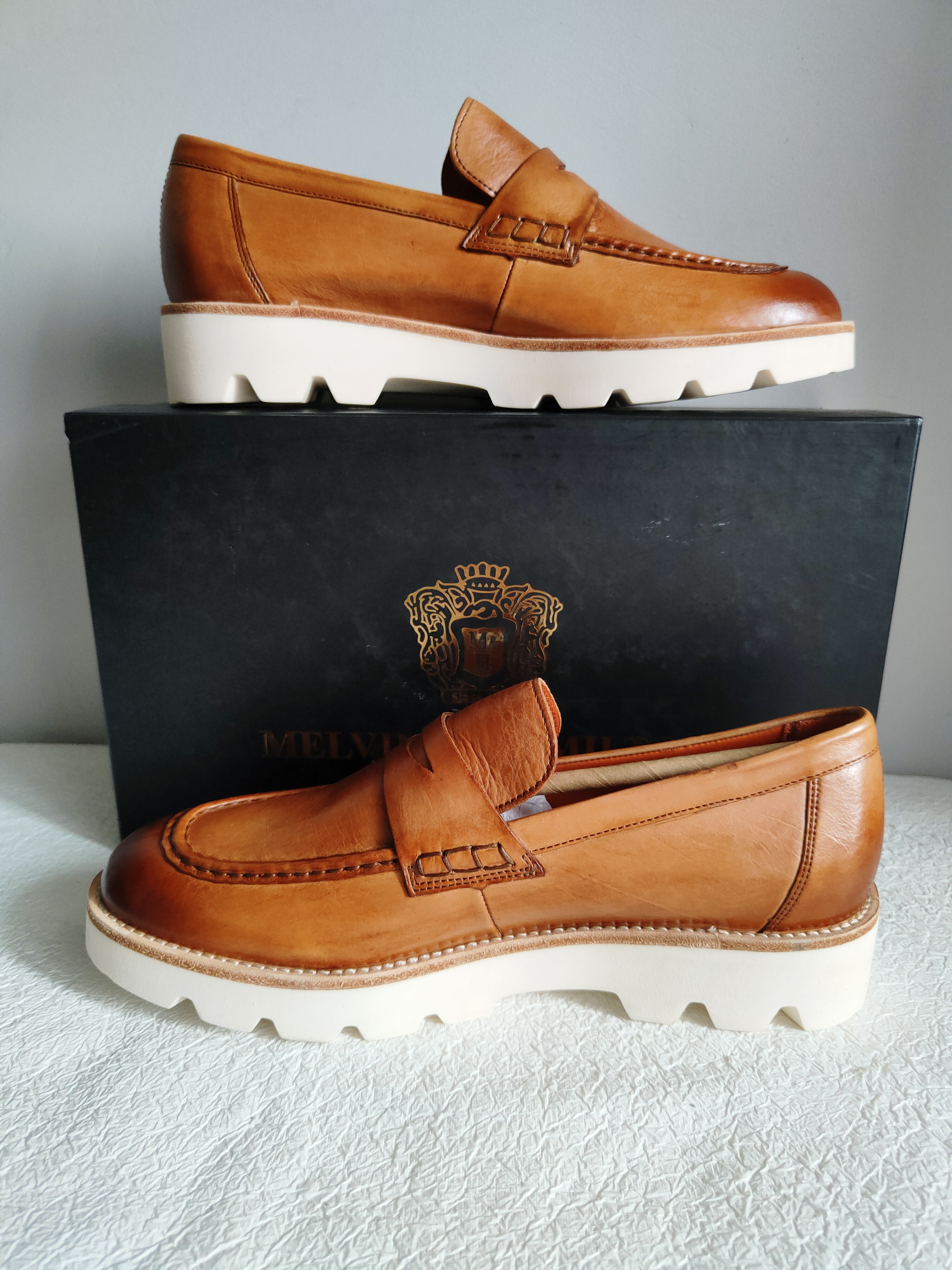 Melvin & Hamilton skórzane mokasyny r. 41