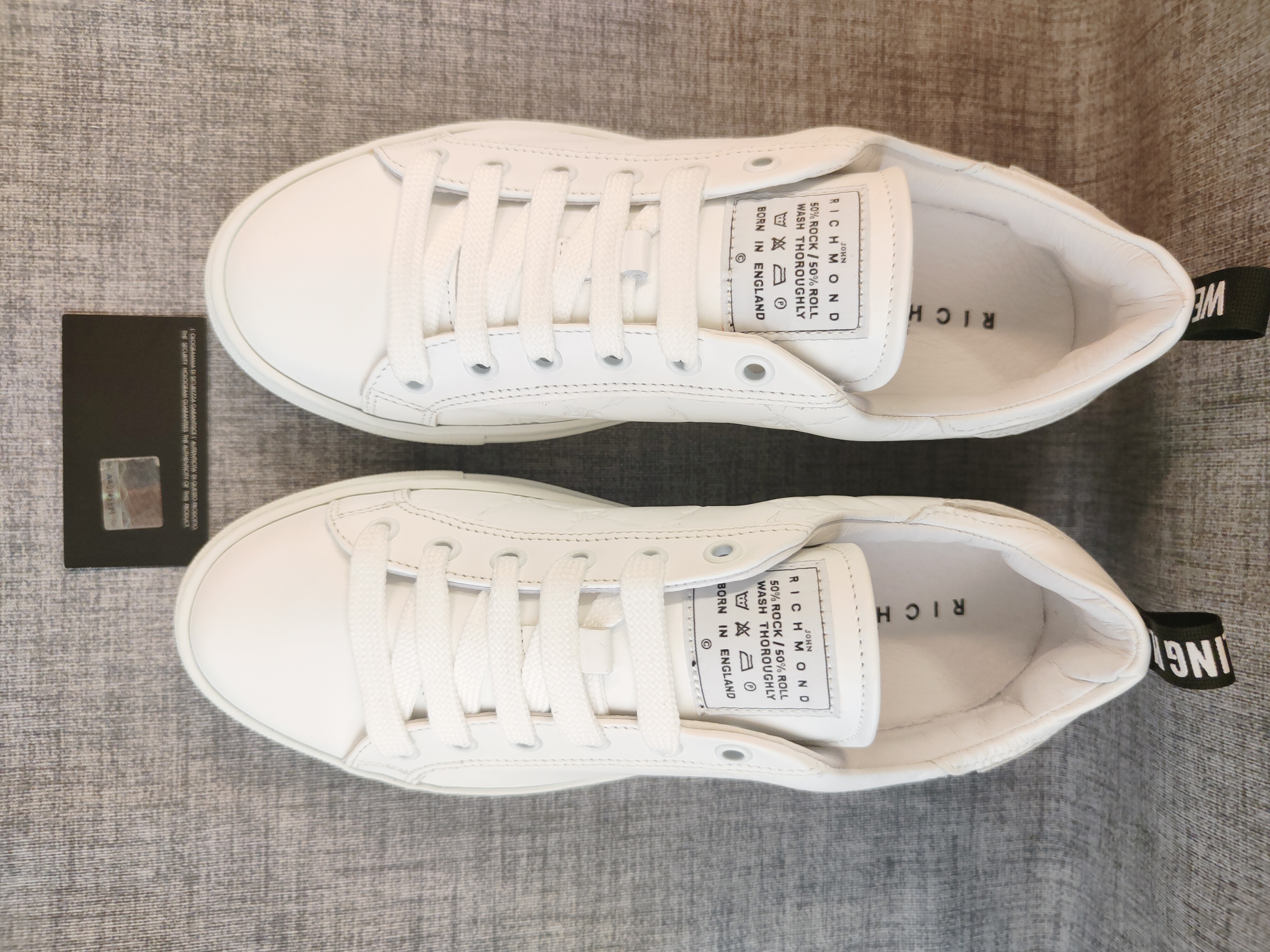 John Richmond skórzane sneakersy r. 37